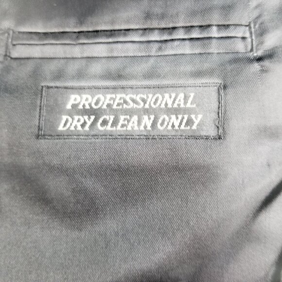 Bert Pulitzer Men's 46L Black Check 100% Silk Blazer Sport Coat & Tie 12624 - Picture 8 of 9